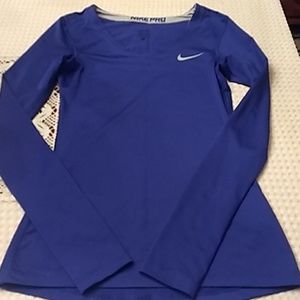 Nike dri-fit long sleeve top, size XS